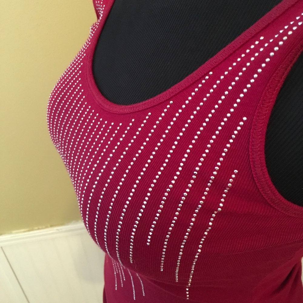 Express Embellished Tank Top - Picture 2 of 6